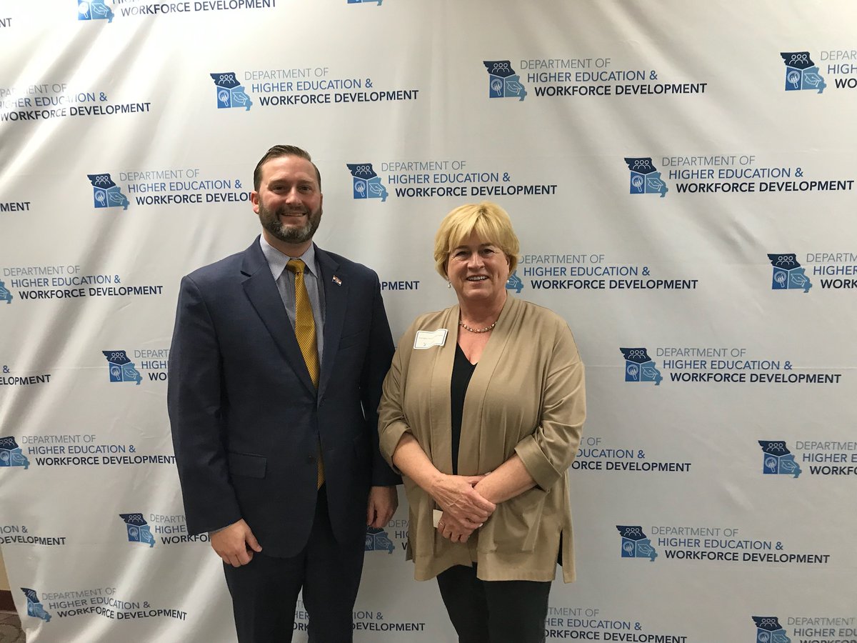 SenatorEslinger's tweet photo. Enjoyed being part of @MODHEWD's Job Center Connect Town Hall yesterday in West Plains! Great to visit with @MardyLeathers and hear about the great work he's doing toward workforce development. 
#moleg https://t.co/WdQB5DYxil