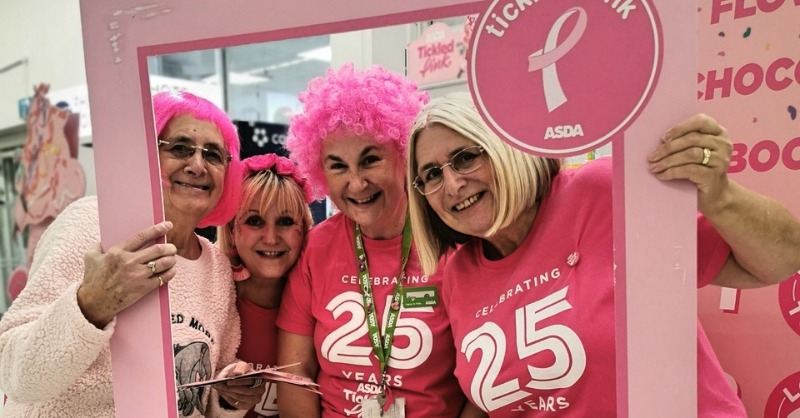 Asda (@asda) on Twitter photo "Breast friends" Lynn, Pauline, Julie and Helen from Asda Thornaby are putting their heart and soul into supporting Tickled Pink.
They've supported one another through a breast cancer diagnosis and are passionate about raising money and awareness: bit.ly/3BNfldQ "Breast friends" Lynn, Pauline, Julie and Helen from Asda Thornaby are putting their heart and soul into supporting Tickled Pink.
They've supported one another through a breast cancer diagnosis and are passionate about raising money and awareness: bit.ly/3BNfldQ
