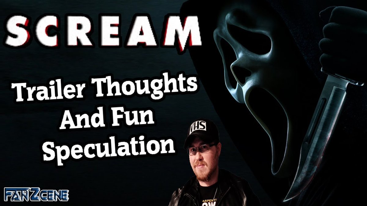 🔪 New Video 🔪

I give my thoughts on the SCREAM trailer, and do some fun speculation on this new iteration #Scream #ScreamMovie #NewVideo #Ghostface #TrailerTalk 

youtu.be/GVycnQwJIsg