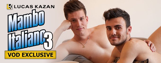 Hot Italian Dudes Are In High Demand in @lucaskazan's Invigorating New HD Exclusive 'MAMBO ITALIANO (#3)'