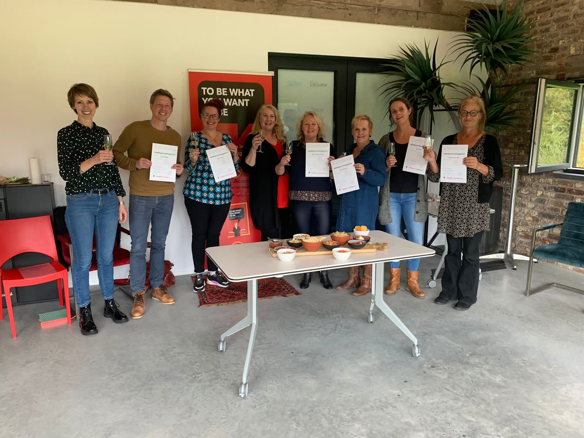 In de pocket: gecertificeerd trainingsacteur! Wat een feestje was dit