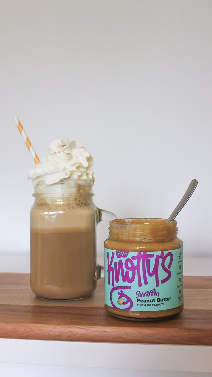 Calling all coffee lovers! This Peanut Butter coffee is for you 😋 To make ours extra autumnal, we used pumpkin spice flavoured coffee 🍁🍂

☕️ 1 cup brewed coffee
🥜 1 tbsp Knottys Smooth PB
🥛 1/2 cup milk of choice
🍯 Sugar to taste

Give it a quick whizz in a blender &amp; enjoy!
