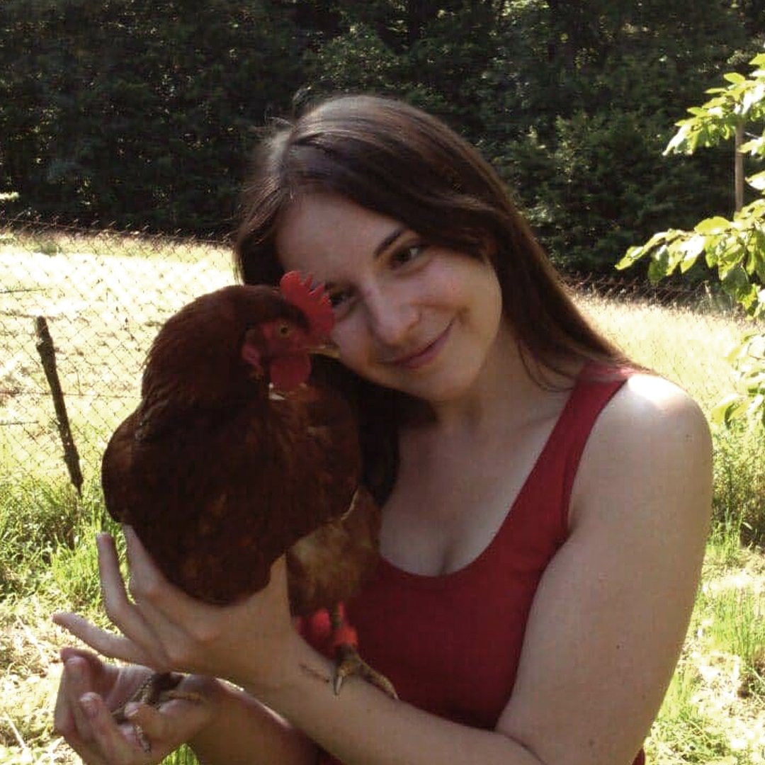 FairySnailGames's tweet photo. Verča draws inspiration for animation of chicken movements right in the field 🐔😁

#indiedev #gamedev #indiegame #IndieGameDev #animation #chicken #chickens #characterdesign #game https://t.co/GZFW77J5r6