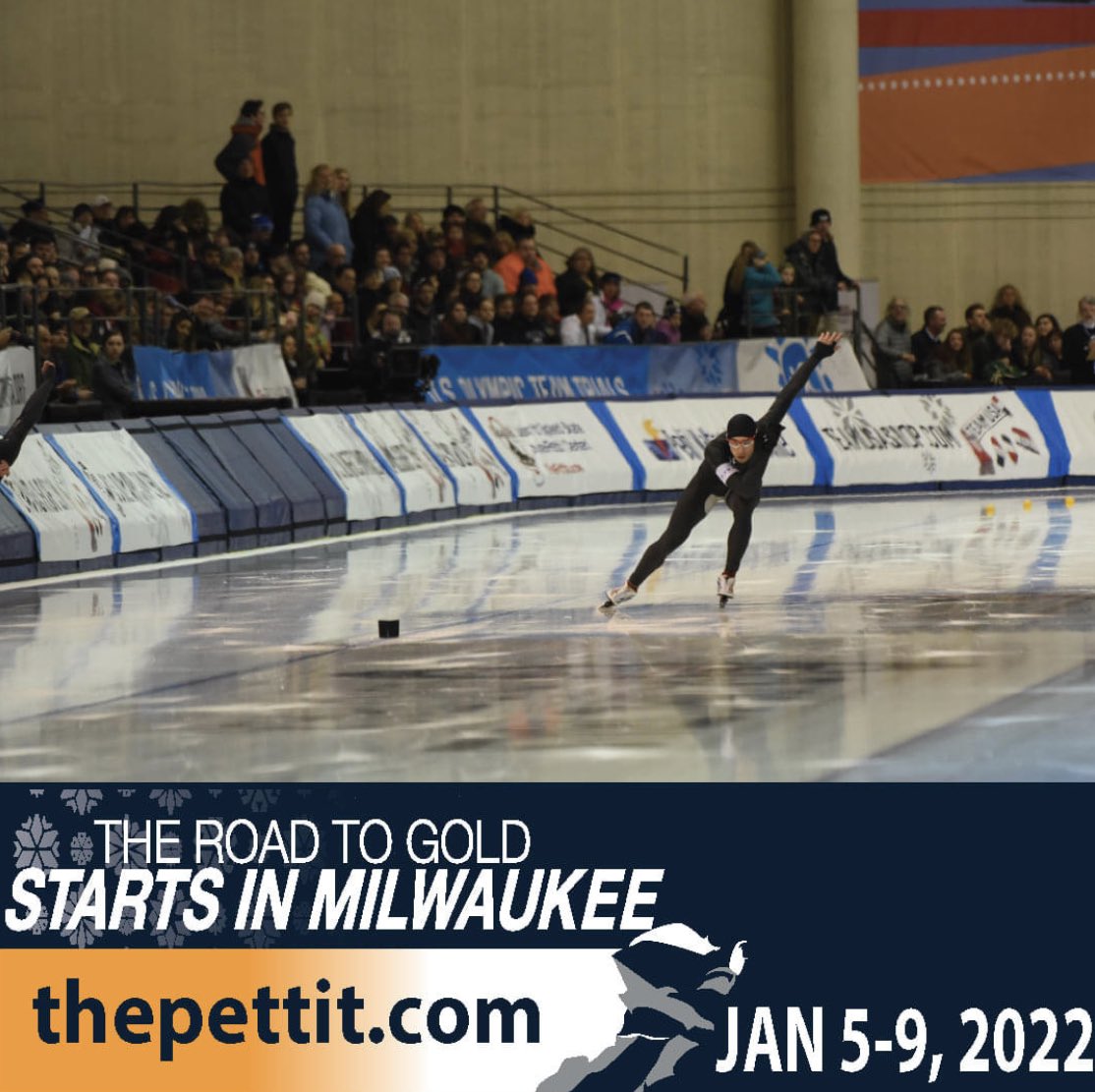 Tickets for the 2022 U.S. Olympic Team Trials Long Track January 5-9, 2022 at the Pettit Center are now on sale!!! Tickets are only $15 until 10/22 at 12pm (then becomes full price- $20). Visit thepettit.com/trials for complete info.