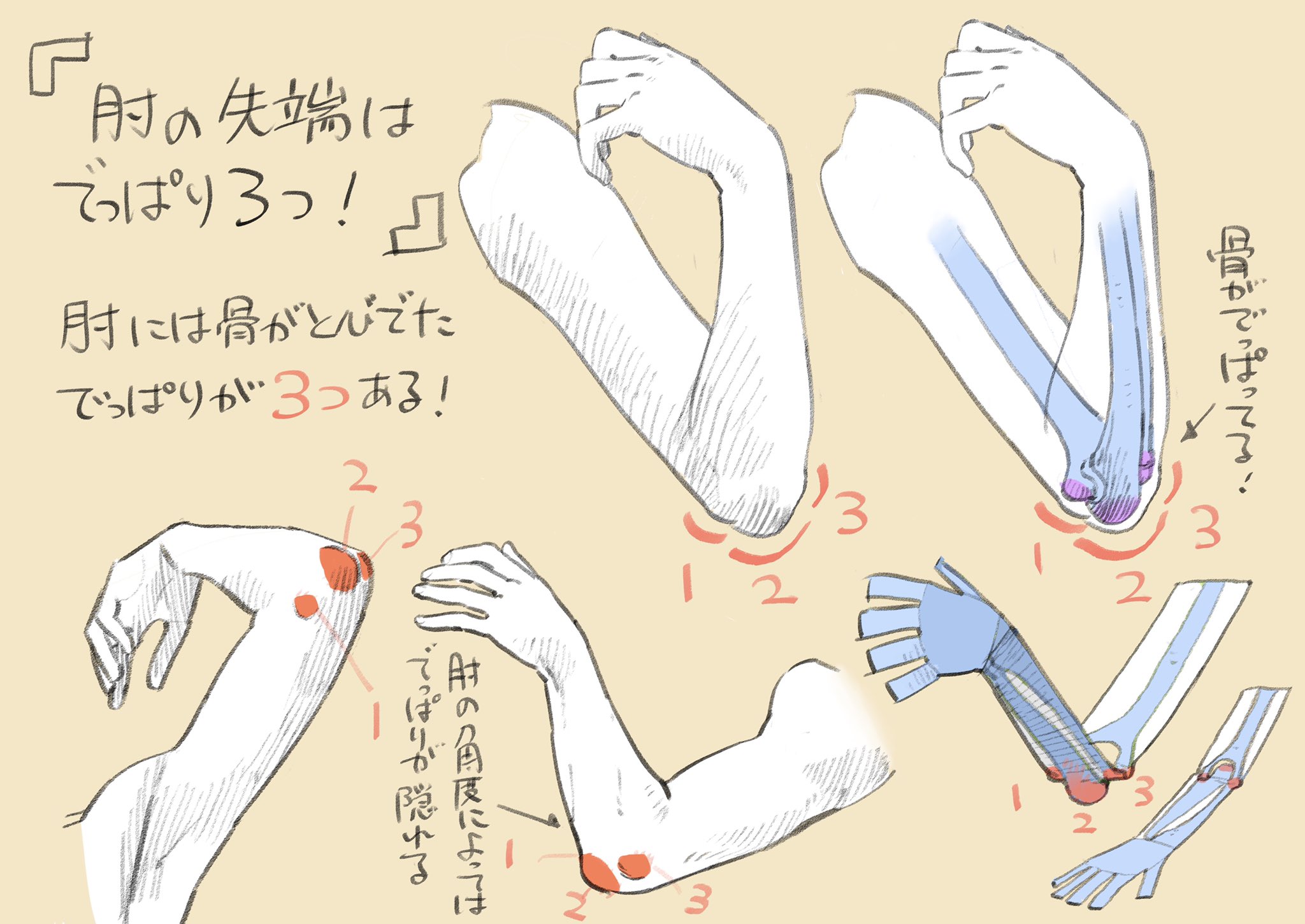 下田スケッチ 絵の描き方 ちょっとの違いで説得力がアップする肘の気付き T Co Zh8ydk9pw0 Twitter