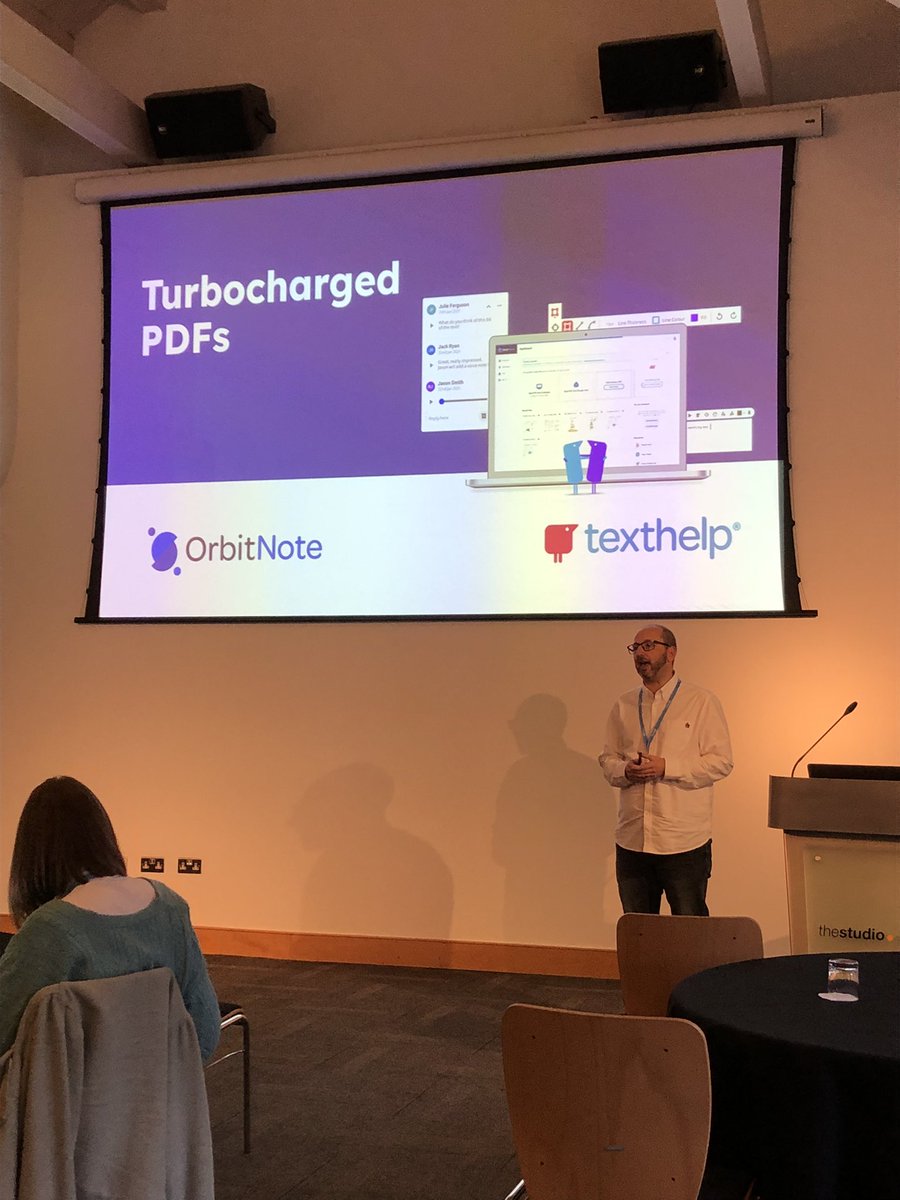 mrsgisborne's tweet image. Workshop 4: Turbocharged PDFs with @TH_PatrickM @texthelp @CanopyCIC #CanopyLive