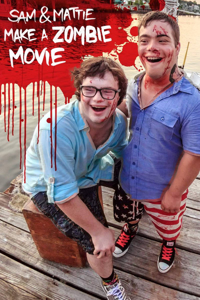 fusetv's tweet image. .@samandmattie, two badass best friends with Down syndrome, rally the entire town of Providence, RI to help them make a dream come true!

#SaveTheDate 🗓📌: Sam and Mattie Make a Zombie Movie premieres on Oct. 26th @ 10P ET on Fuse and Fuse+. on.fuse.tv/fuseplussignup #FuseDocs 🎥