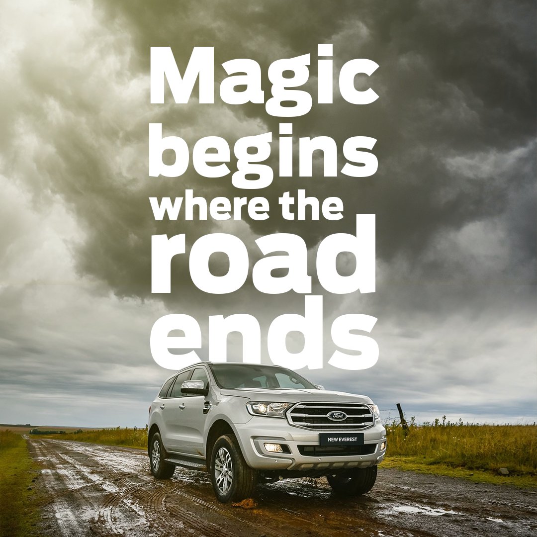 Beyond the road is where you find some of Africa’s most amazing destinations. #FordEverest can help you discover them all.
