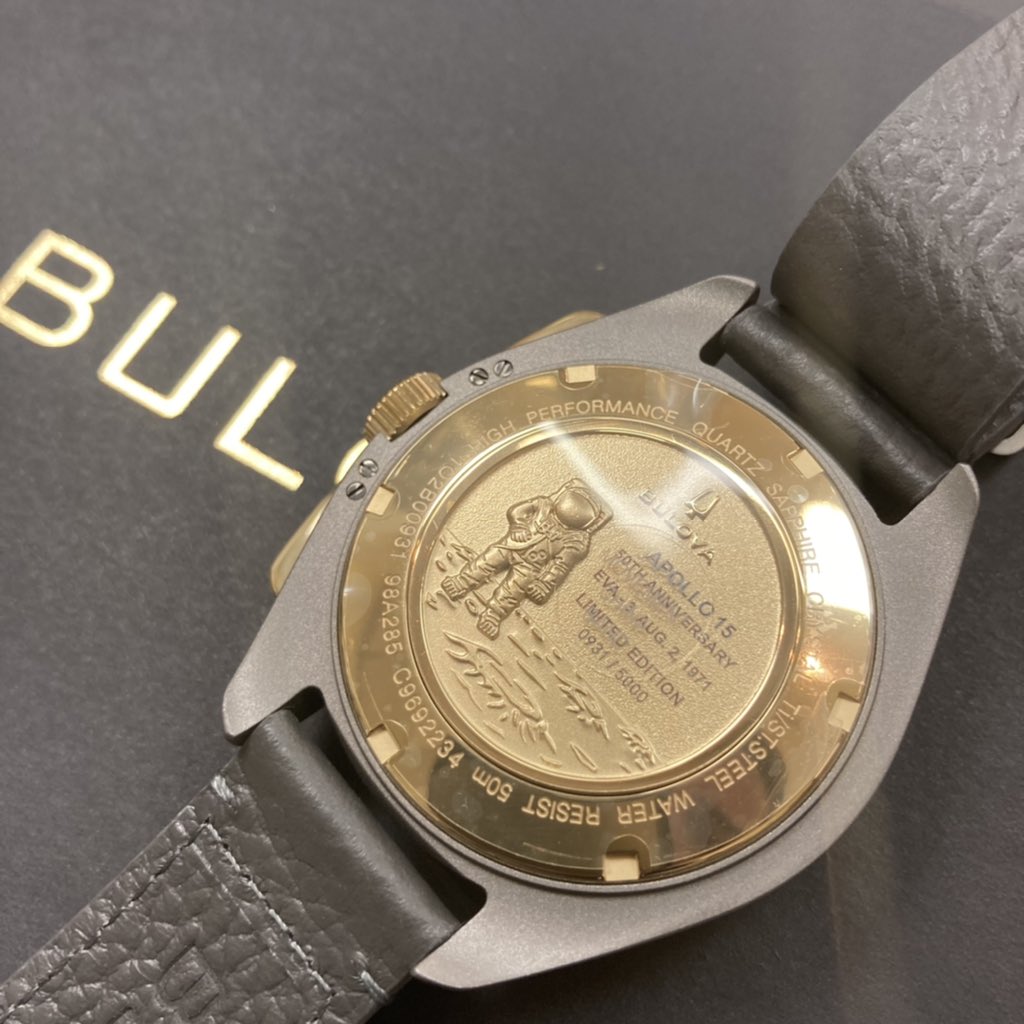 AlsalWatches's tweet photo. The New Bulova Luna Pilot limited edition 50th anniversary watch is now in stock! #Bulova #Watches #MoonWatch #BulovaMoonWatch #Space #watch #London #LimitedEdition #Alsal https://t.co/Qf8LAcyWAi