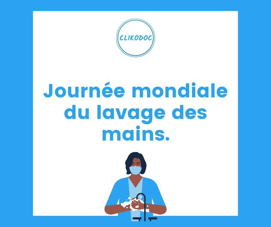 📆Journée mondiale du #lavagedesmains
🤲🧴L'occasion de rappeler que ce geste permet de lutter et de se protéger contre les virus en général.
1- Utilisez du savon ou une solution hydro-alcoolique
2- Frottez vous les mains durant 30 secondes
3- Rincez (si vous utilisez du savon)