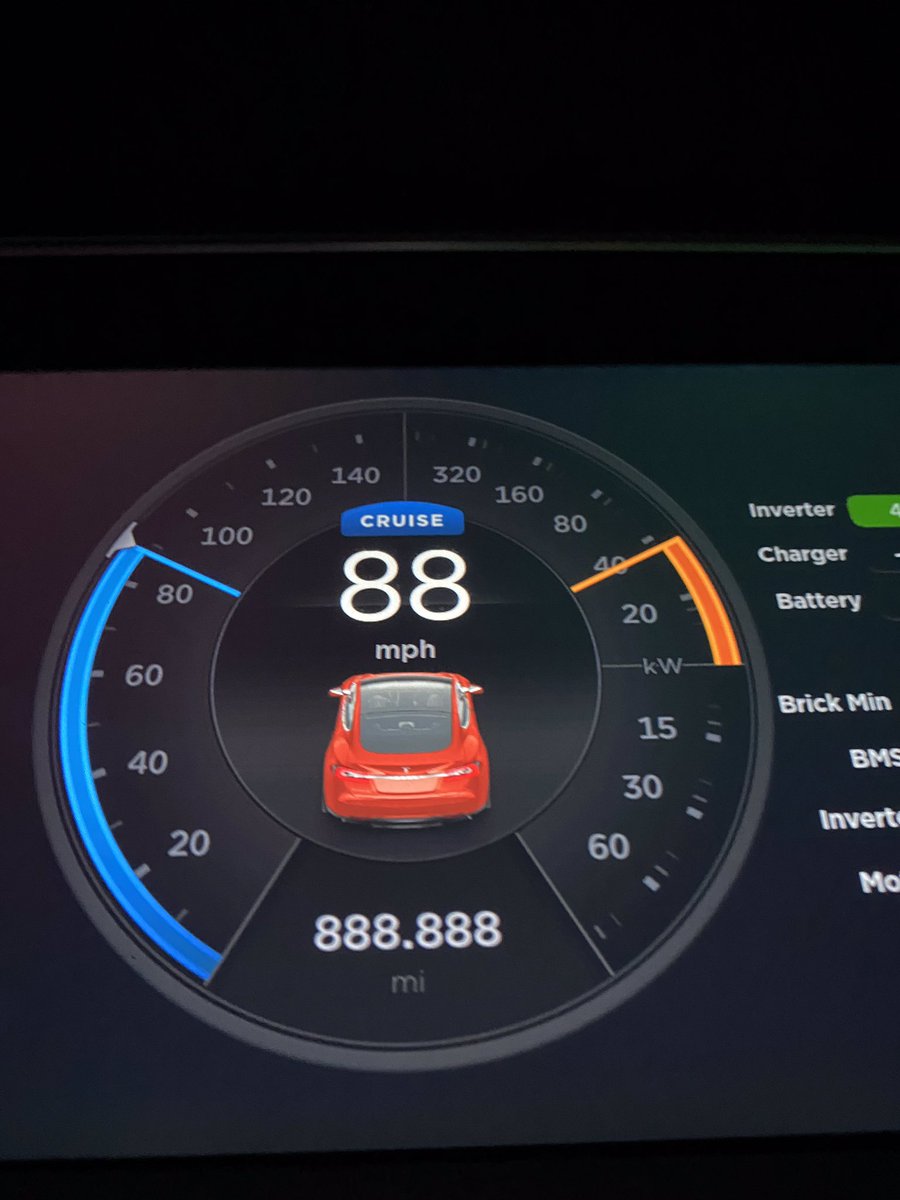 gem8mingen's tweet photo. Läuft…wie die Odometer mancher Teslafahrer😎 https://t.co/cxZELdweEX