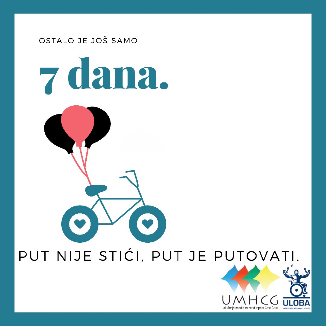 umhcg's tweet image. #WeAre20  #MovingBoundaries  #ChangingReality

Putujemo zajedno :)