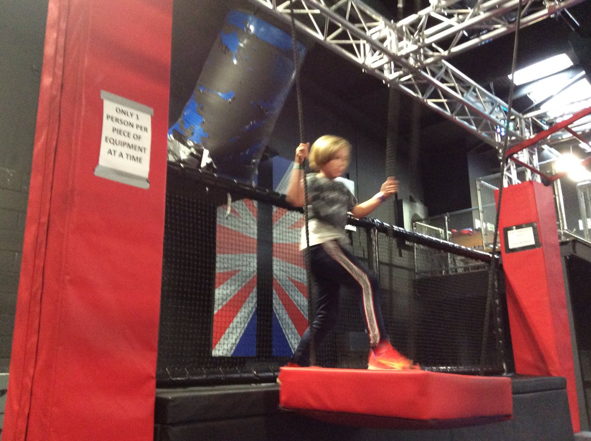 OVPSMissJones's tweet photo. We had lots of fun today in Ninja Warrior #ovway https://t.co/KJGNbvg188