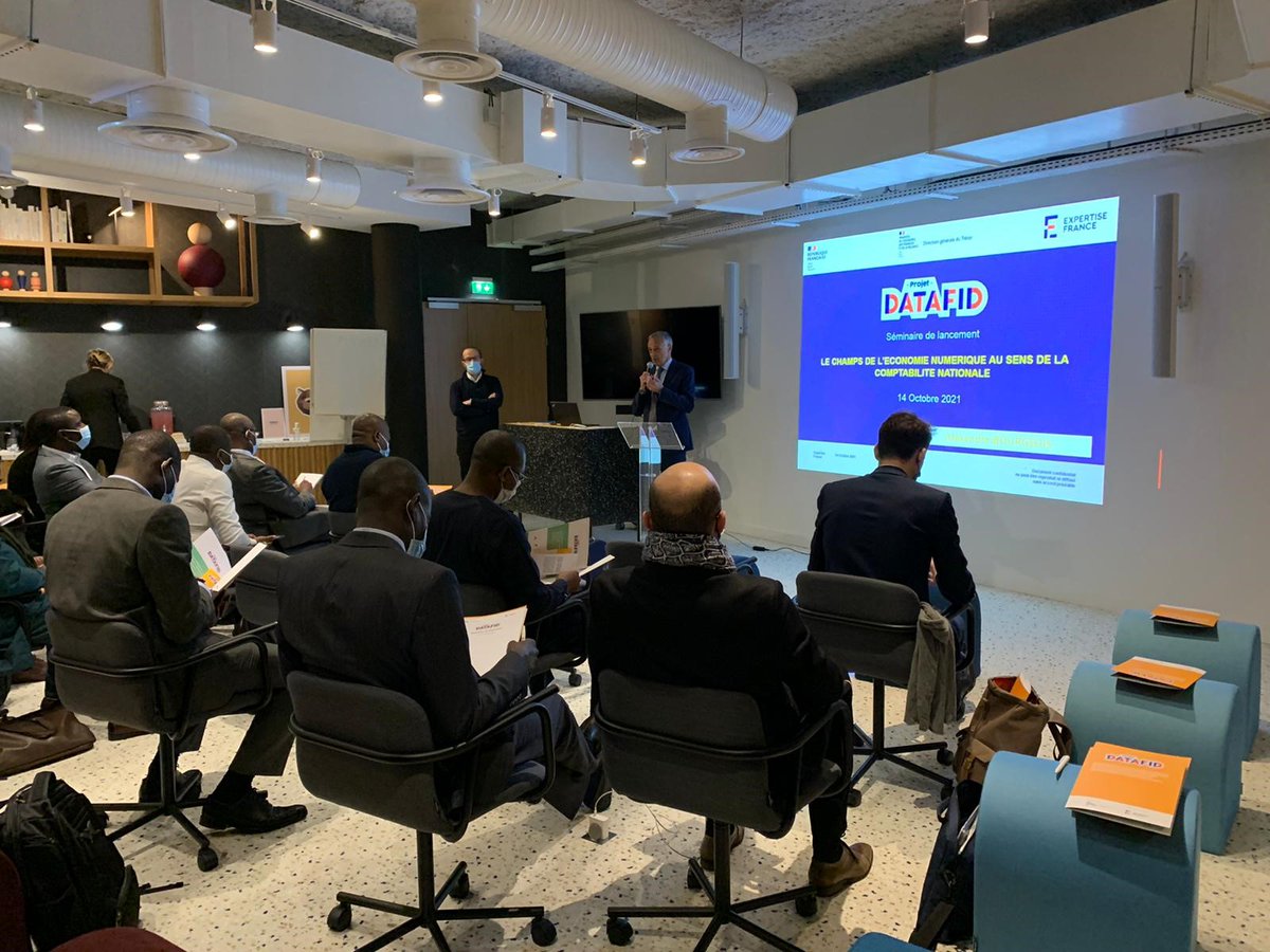 expertisefrance's tweet photo. #Datafid - Séminaire de lancement autour de l'impact du numérique sur la mobilisation des ressources intérieures.
2 objectifs :
1⃣ Améliorer la connaissance des autorités publiques sur l’économie numérique
2⃣ Renforcer les capacités des administrations fiscales et douanières https://t.co/GZyAvns5qR