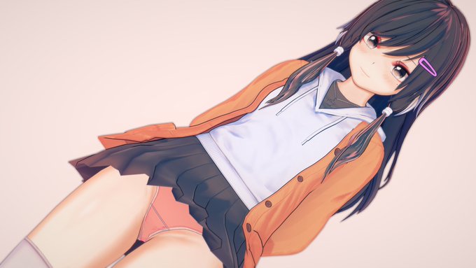 柚花(ゆずか)ヤンキー、意地っ張り(根は優しい)案外ガラスのハートズボラでめんどくさがりヤンデレ(攻撃手段:ナイフ-刺 首絞め)#うらネコ家 