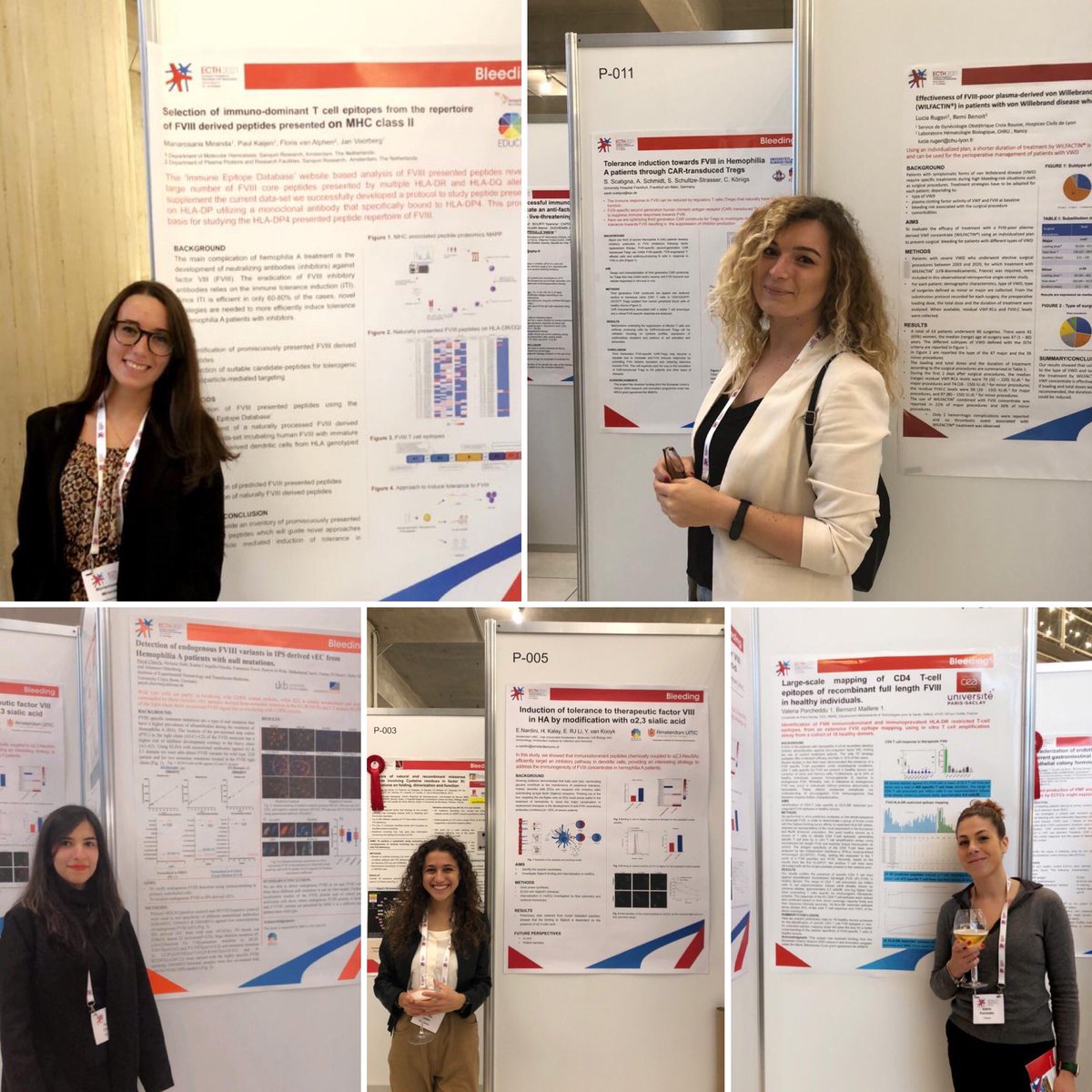 Educ8Network's tweet photo. #ECTH2021 @attendECTH @Educ8Network happy to be at the ECTH2021 and present our results in the bleeding section https://t.co/pqPVK3GV6e