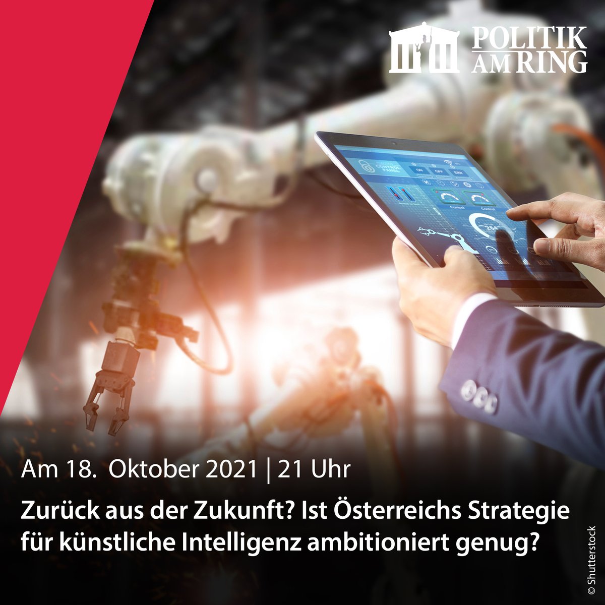 Austrian Council on Robotics and AI (@austrianai) on Twitter photo Ratsvorsitzende @koeszegi diskutiert am 18. Oktober 2021 in "Politik am Ring" über die österreichische KI-Strategie. <a href="/OeParl/">Parlament Österreich</a> Ratsvorsitzende @koeszegi diskutiert am 18. Oktober 2021 in "Politik am Ring" über die österreichische KI-Strategie. <a href="/OeParl/">Parlament Österreich</a>