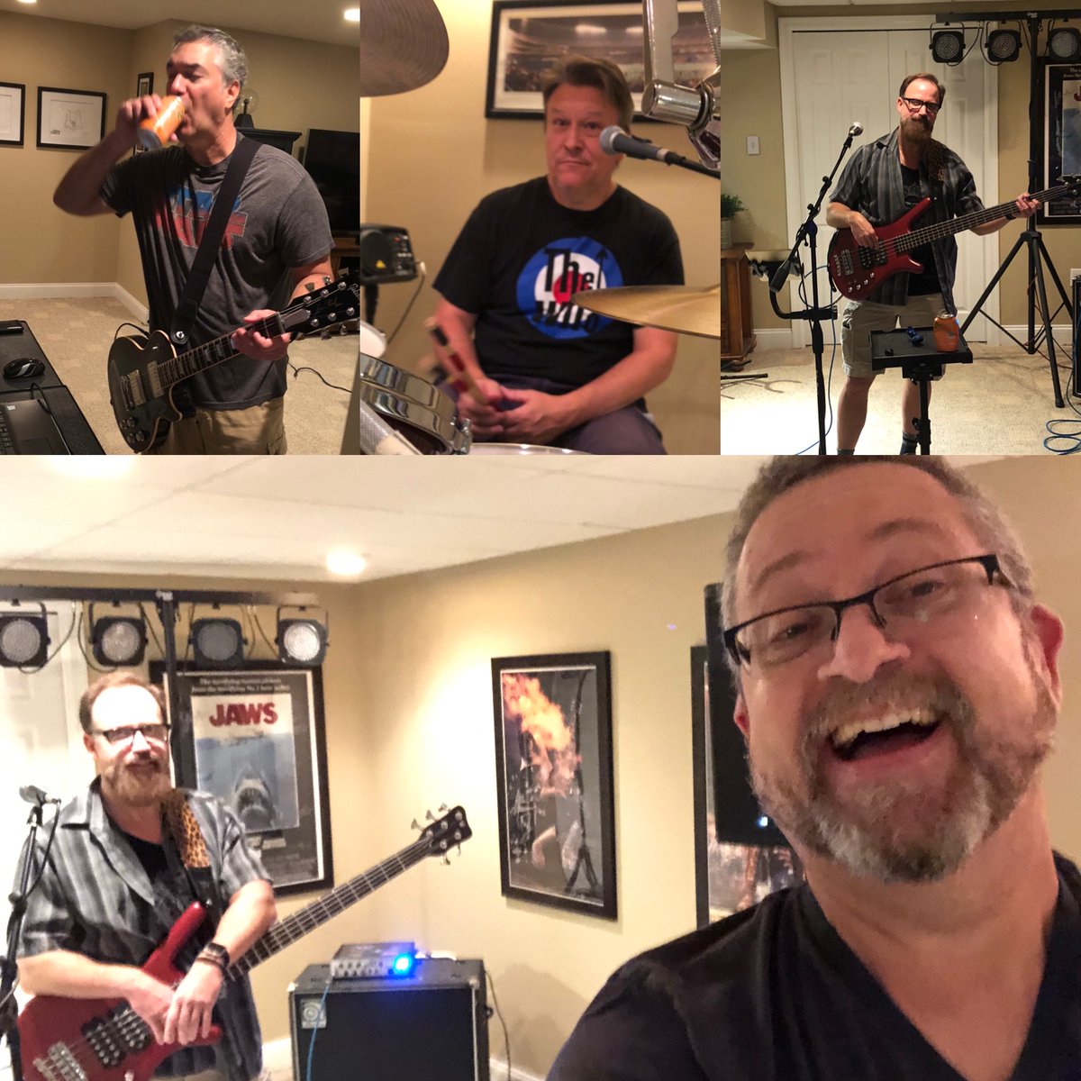 TheStemsRock's tweet photo. Had a great practice last night! Looking forward to getting out and gigging! Stay tuned. Much more to come. https://t.co/dhJtNWdvgS