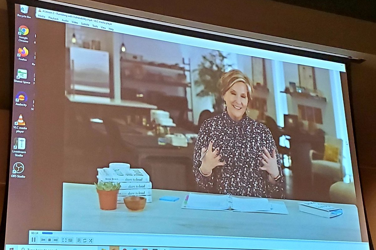 JeffPally's tweet photo. While not here in person, we're hearing from @BreneBrown at the @WISHRM State Conference thanks to a video shared by @AgCollaborative. Honored to have heard Brene' live at #SHRM19
#WISHRM #WISHRM21 #SMILETeam #DareToLead https://t.co/6s8Cmfq7dz