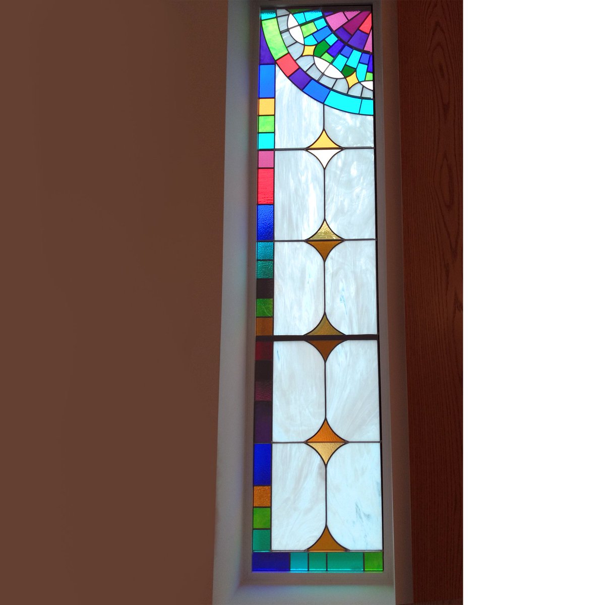 BovardStudio's tweet image. Bovard Studio completed 8 original art stained glass windows that are now installed at First Presbyterian Church in Park Hills, MO; three of them into Bovard Studio fabricated light boxes to create a second window wall.  

#bovardstudio #customart #customwindow #artglass