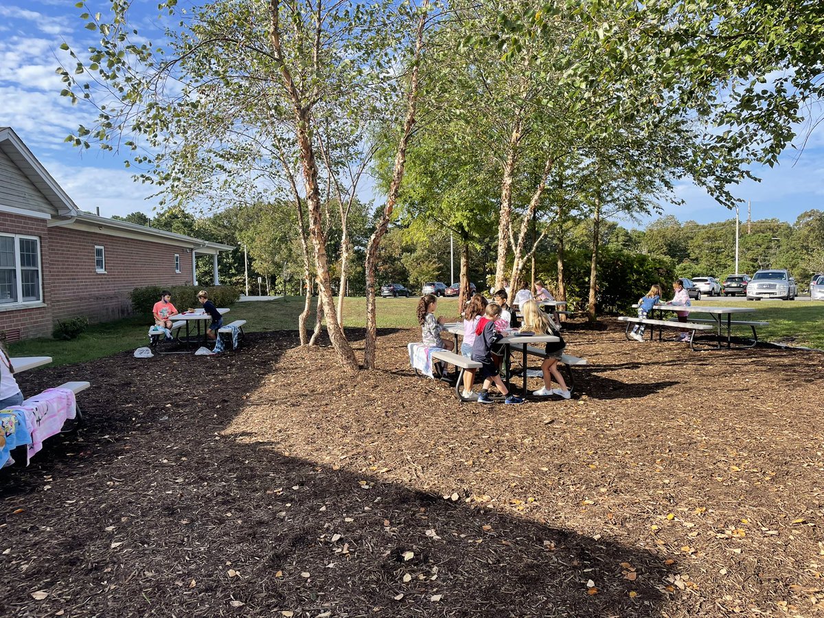 We are sooo excited for our outdoor classroom! Thankful to everyone who made this happen <a href="/OAPrincipal/">Susan DAlessandro</a> <a href="/StaffordTwpEd/">Stafford Schools</a>
