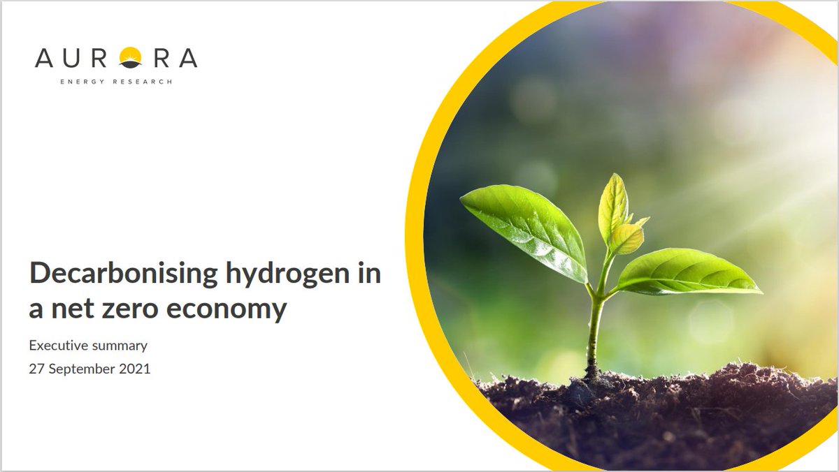 För att producera framtidens #vätgas behövs både #kärnkraft och #förnybart. Det säger en ny rapport från <a href="/AuroraER_Oxford/">Aurora Energy Research</a>. Ny teknologi och nya affärsmodeller kan sänka kostnader och visa vägen.

bit.ly/3aCY1ws