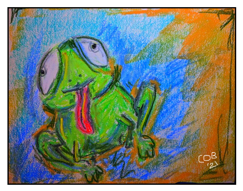 charleso_brien's tweet photo. #artoftheday FROG 🐸
#costanza #frogger #highscore #arcade
#alexjones #theyreturningthefriggenfrogsgay
#kissafrog #lillypad #DrainTheSwamp
#art #digitalart #painting https://t.co/WejQuggt0w