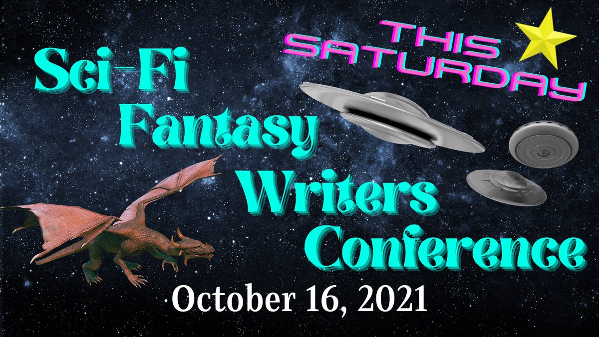 wordsmithinst's tweet photo. LAST DAY TO REGISTER-The 2nd Annual Online Sci-Fi &amp; Fantasy #Writers Conference. Oct. 16, 2021
Learn from authors 

@DrewHayesNovels
@Rachel_Aaron
@julieczerneda
@MarkLeslie
 
* Fun giveaways 
* Meet other #SFF authors
* Author Ask Me Anything Happy Hour

https://t.co/UsOS1BLhgg https://t.co/PgLYPbIn4R