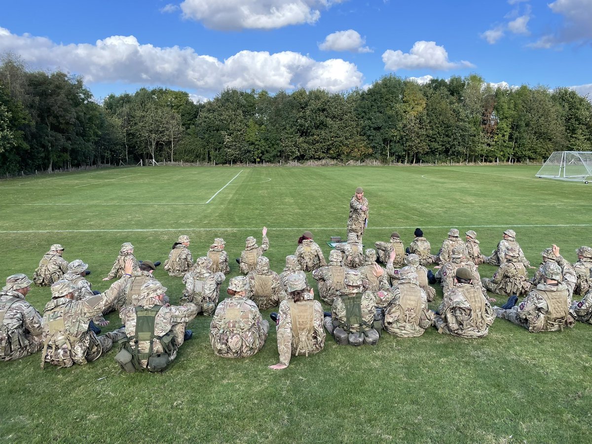 LboroGSArmy's tweet photo. A superb 24hrs with A Company on their first Field Day of this year. Excellent progress from their days as junior cadets. https://t.co/89QLPnfQHz