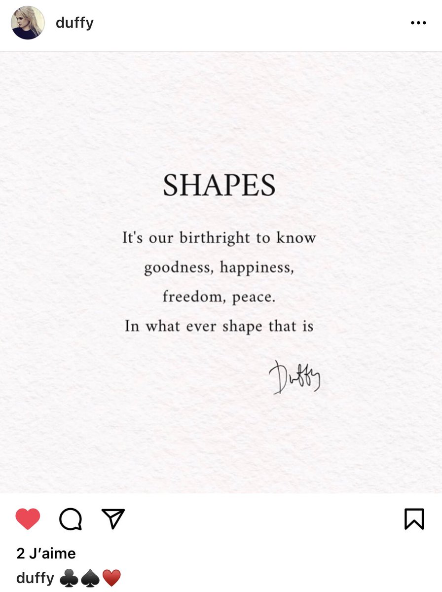 DuffyWWFans's tweet photo. Shapes
โฃ๏ธโ ๏ธโฅ๏ธ
#DuffySinger https://t.co/XHsUov3PbX
