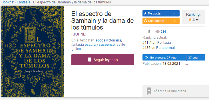 kiohne's tweet photo. #booknetespañol #primeranovela #Fantasíaoscura #estilogótico #épocavictoriana #folkloreeuropeo
De nuevo los invito a leer mi primera novela de fantasía oscura, ambientada en la época victoriana y con tintes góticos. Las críticas constructivas son bienvenidas, un cordial saludo. https://t.co/MnM6mfNETz