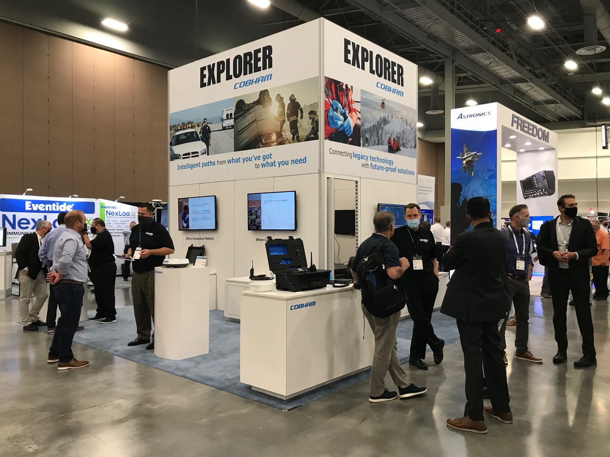 CobhamSATCOM's tweet image. A thank you to everyone who visited the Cobham SATCOM stand at @IWCEexpo in Las Vegas. Our team particularly enjoyed  engaging conversations with users, partners &amp;amp; attendees about #CriticalCommunications &amp;amp; radio over IP solutions. #EXPLORER #IWCE2021

cobhamsatcom.microsoftcrmportals.com/prismpttplus/