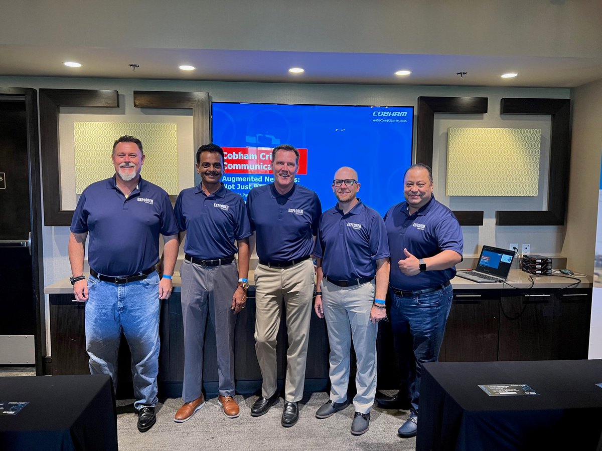 CobhamSATCOM's tweet image. A thank you to everyone who visited the Cobham SATCOM stand at @IWCEexpo in Las Vegas. Our team particularly enjoyed  engaging conversations with users, partners &amp;amp; attendees about #CriticalCommunications &amp;amp; radio over IP solutions. #EXPLORER #IWCE2021

cobhamsatcom.microsoftcrmportals.com/prismpttplus/