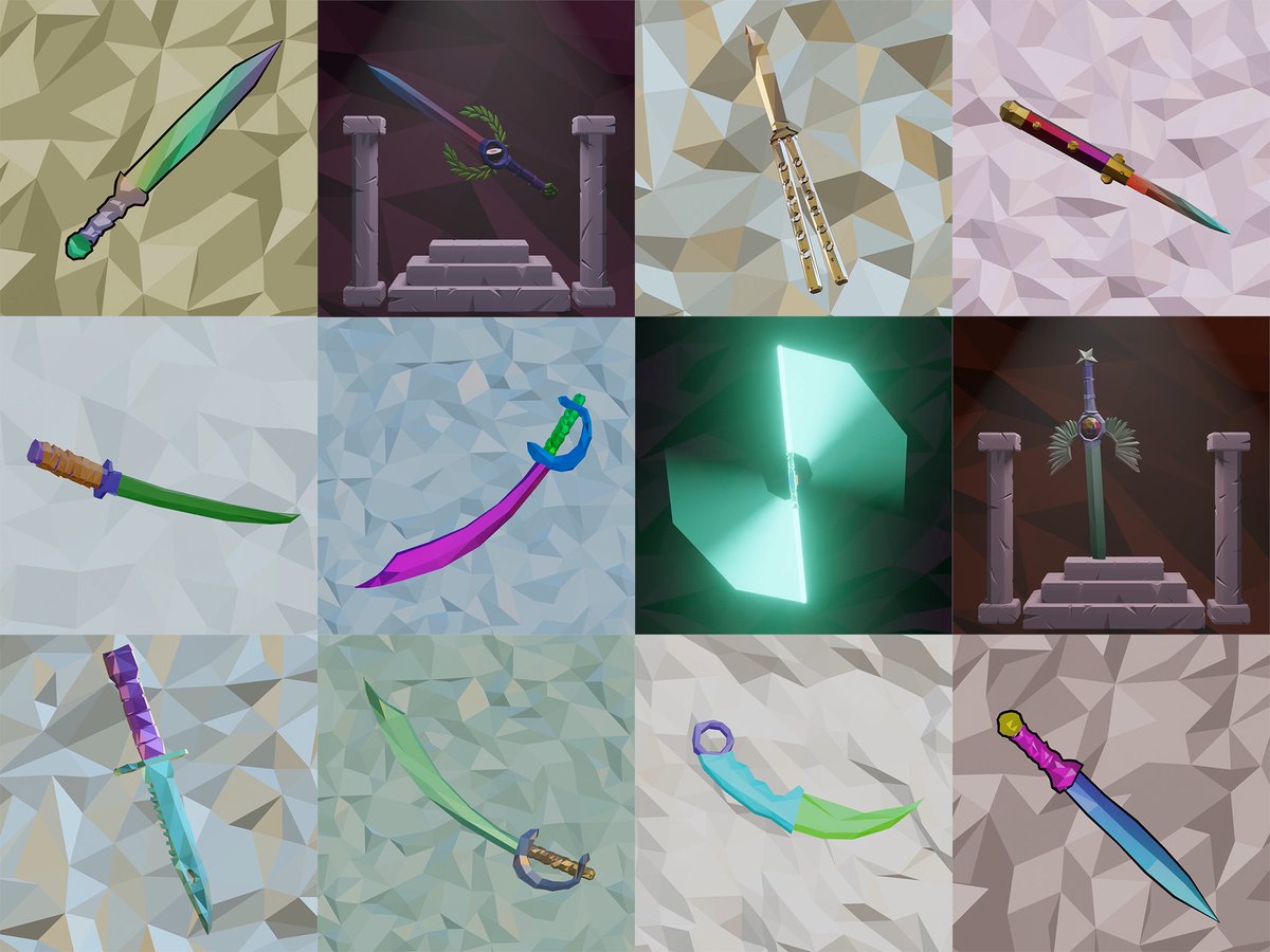0xPolyForge's tweet image. Check out some PolyBlades that have been minted by #nftcollectors so far! Don't forget to get yours on polyforge.eth.link !

#nftart #NFTcollections #NFTdrop