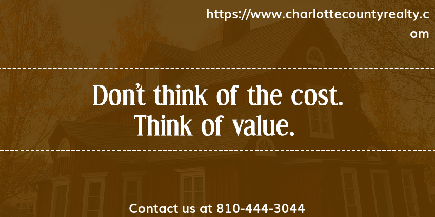 Investment in real estate is always worth spending! Contact us if you're looking to buy or sell a home. #RealEstate #Realtor #HomeBuying #HomeSelling  
#CharlotteCountyRealty
#PuntaGordaRealtor 
Property in Punta Gorda