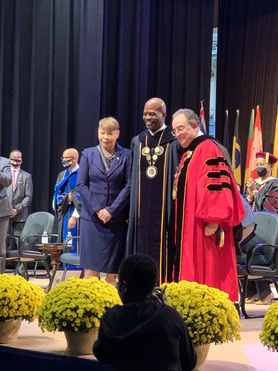 aelhaggan's tweet photo. Installation of Dr, Anthony Jenkins @CoppinStateUniv 8th President @Univ_System_MD #hbcu @CSUalums @CoppinPresident #csutech https://t.co/eU97Zo8WJf