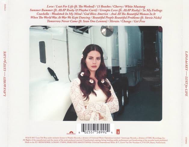 Lust for life lana. Lana del Rey Lust for Life album. Lana del Rey Lust for Life обложка. Lana del Rey Lust for Life era. Lust for Life Lana del Rey Tracklist.