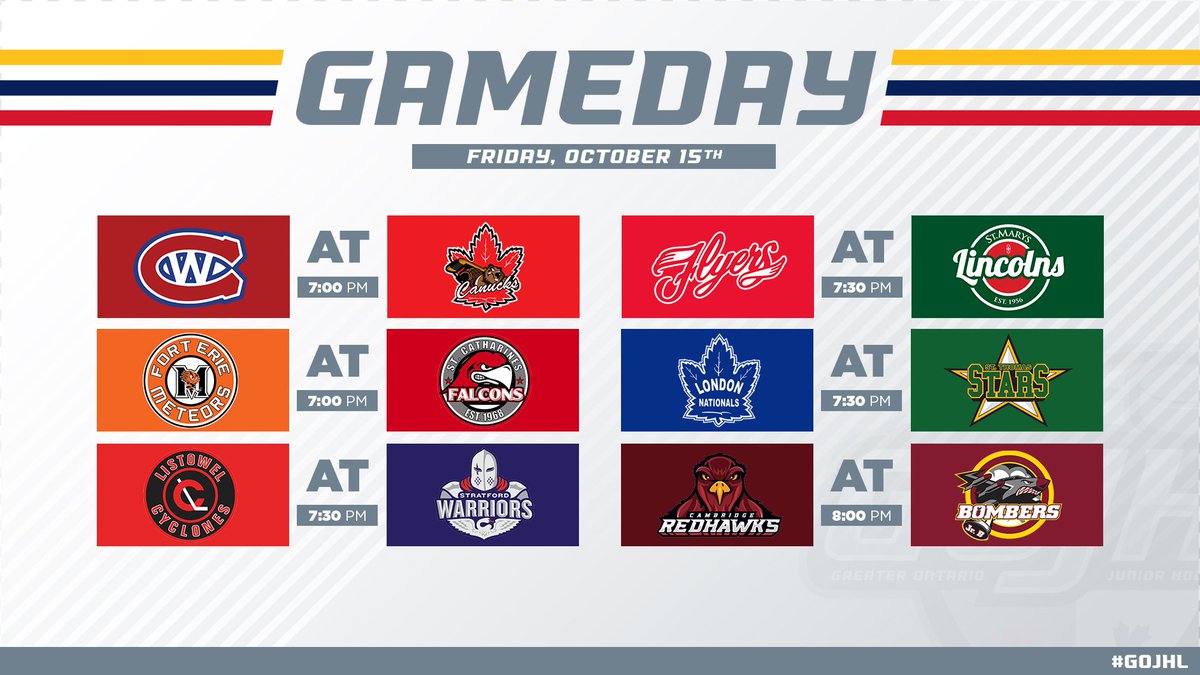 GOHLHockey's tweet photo. 6 games tonight!
#WELvsNFC #FEMvsSCF #LISvsSFD #LEAvsSMY #LDNvsSTT #CAMvsCAB https://t.co/qGduf8vlii