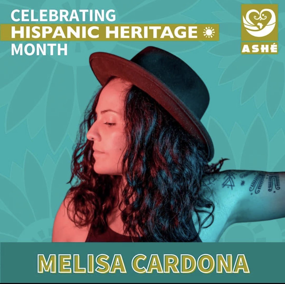 Melisa_Cardona's tweet photo. honored!

@ashe_cac Our Ashé Cafe special #HispanicHeritageMonth series continues this Friday with photographer, cinematographer, actress Melisa Cardona! https://t.co/xHUkCN6v8r