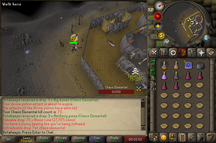 Wilderness completed, 18th