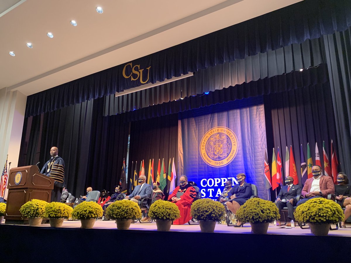 aelhaggan's tweet image. Investiture of Dr. Anthony Jenkins 8th President ⁦@CoppinPresident⁩ ⁦@CoppinStateUniv⁩ ⁦@Univ_System_MD⁩ #hbcu #csutech ⁦@CSUalums⁩ ⁦@CSUTechKnow⁩