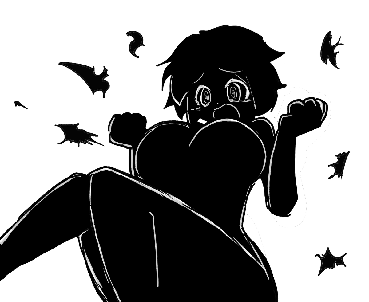 #サブロウプレイ報告
サブロウ殿(@Saburo_tbs_ )のイラストを落書きしてみました 