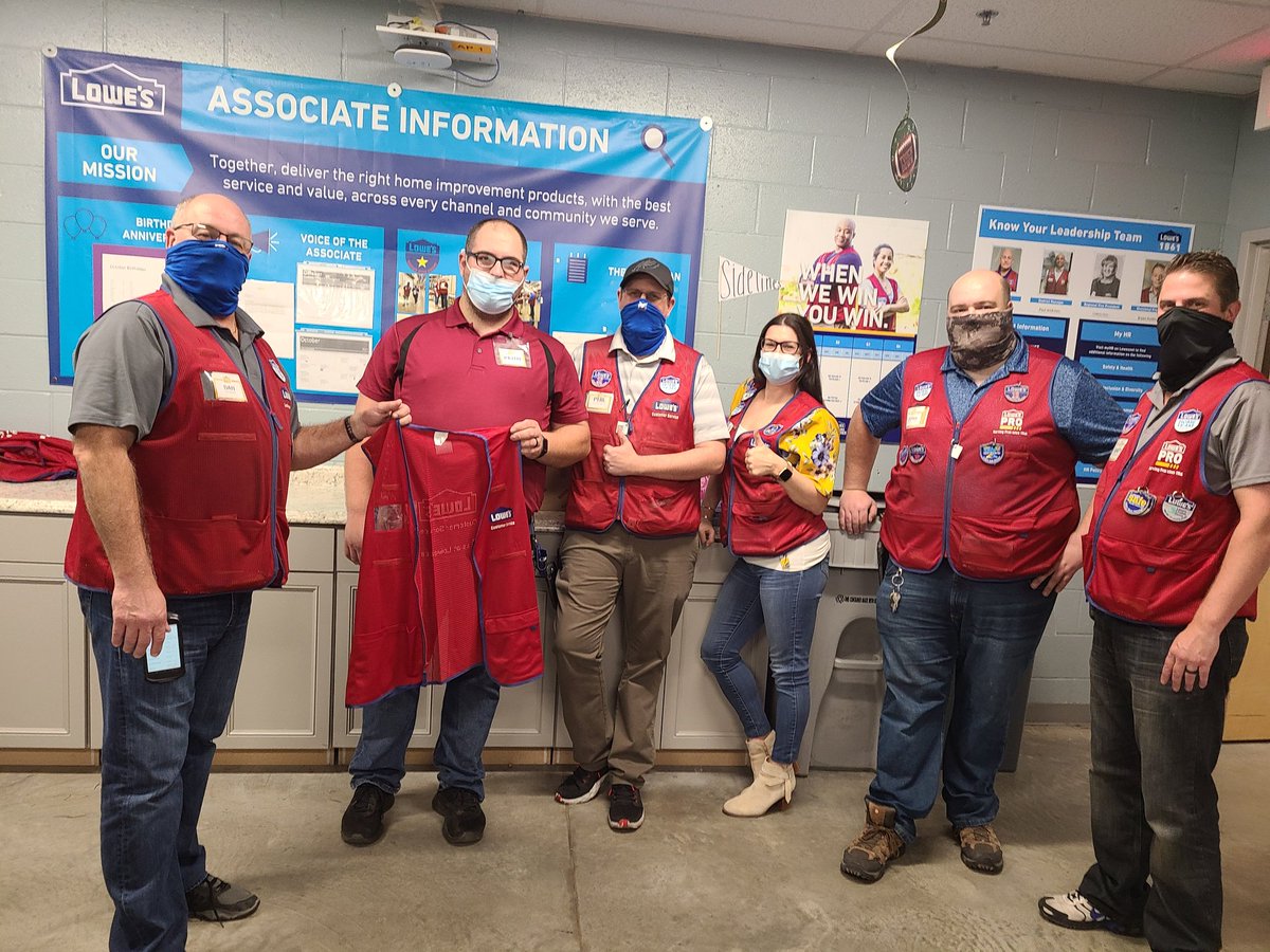 ASM Keith receiving his vest today. What a great addition to our team.
#1861. <a href="/AndrewsP26/">Paul Andrews</a> <a href="/JaneenV_HRBP/">Janeen Valdes</a> <a href="/cag315/">colleen gee</a>