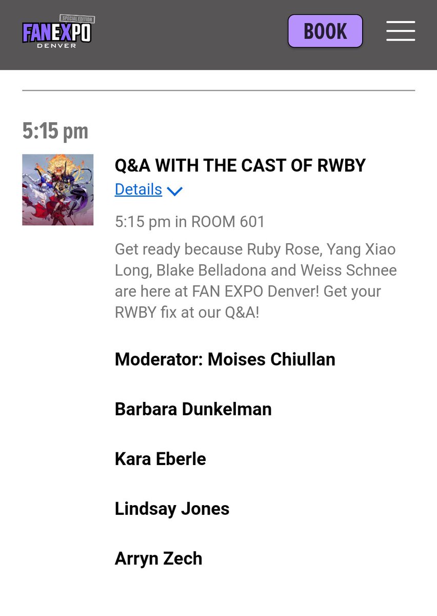 justtesting429's tweet image. Why didn't anyone tell me RWBY was going to @fanexpodenver??? @IAmLindsayJones @bdunkelman