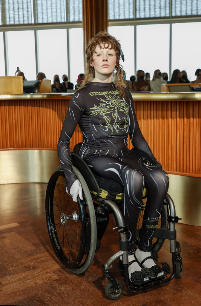 "Designers should include disabled people as a norm, not just a one-time thing, and they should make all of their stores, shoots, and runways accessible." Artist-turned-model Emily Barker (<a href="/celestial_LLC/">Emily Barker</a>) talks rolling the runway. <a href="/sarahwasz/">Sarah Wasilak</a> reports: bit.ly/3BLJKJR