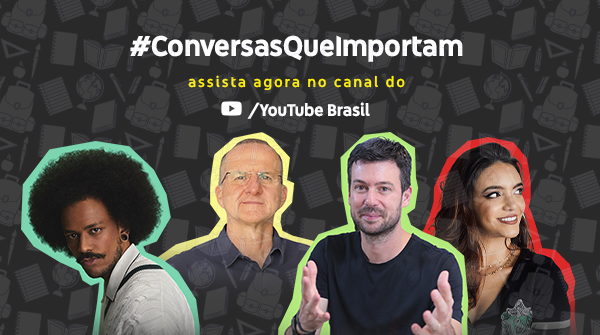YouTubeBrasil's tweet photo. Vai uma aula de conscientização no #DiaDosProfessores aí?
No #ConversasQueImportam, nossos mestres convidados falaram sobre o papel da pandemia no aumento da evasão escolar. Não vai perder, né? Assista: https://t.co/DnhNkfgUA5 https://t.co/Pqv7d6vOcY