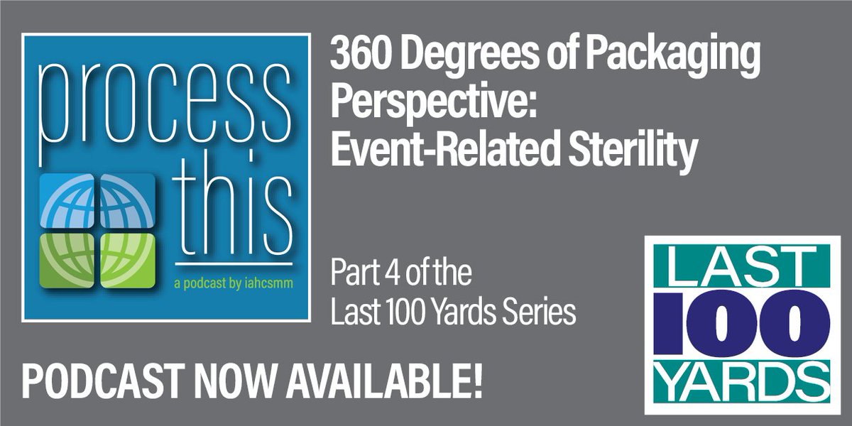 myHSPA's tweet image. process-this.blubrry.net/2021/10/15/pro… Click the link to listen now! #processthis #iamsterileprocessing #sterileprocessingprofessionals#iahcsmm #HSPA