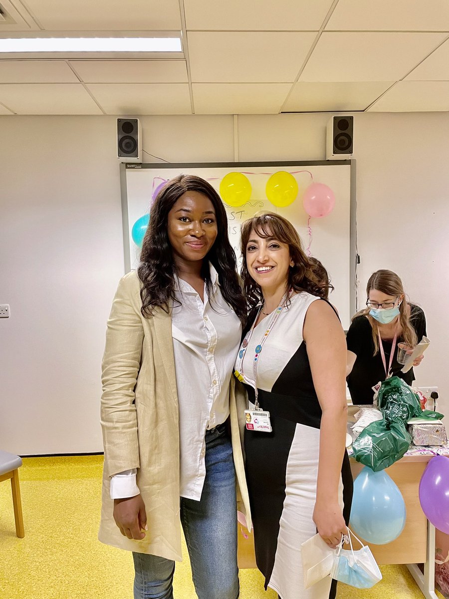 Such a lovely evening at Nina <a href="/khazaezadeh/">Nina Khazaezadeh</a> leaving do. Nina was the interim Head of Midwifery at <a href="/GSTTnhs/">Guy's and St Thomas'</a> and a fantastic person to work with in my role as MVP, and someone who I now view as a friend. So excited to see all that you will achieve in your next post 🙌🏽👏🏽👏🏽👏🏽