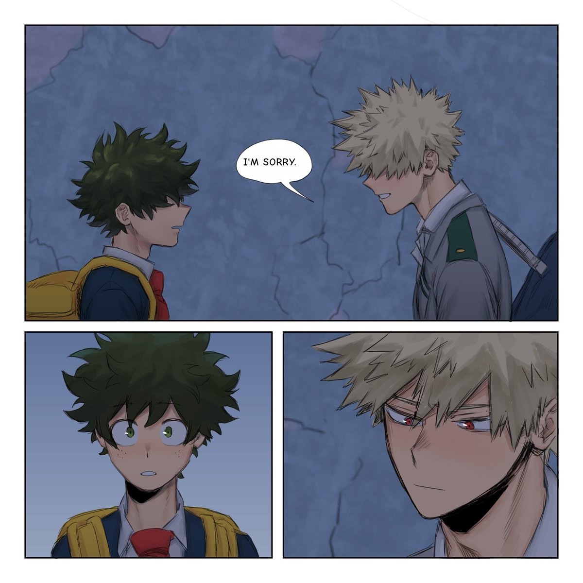 Quirkless Deku 🛐 part 8 (1/3)
Im sorry for the late update 🙇‍♀️ I've been really busy with schoolwork

#bnha #bkdk #bakudeku #katsudeku #勝デク 