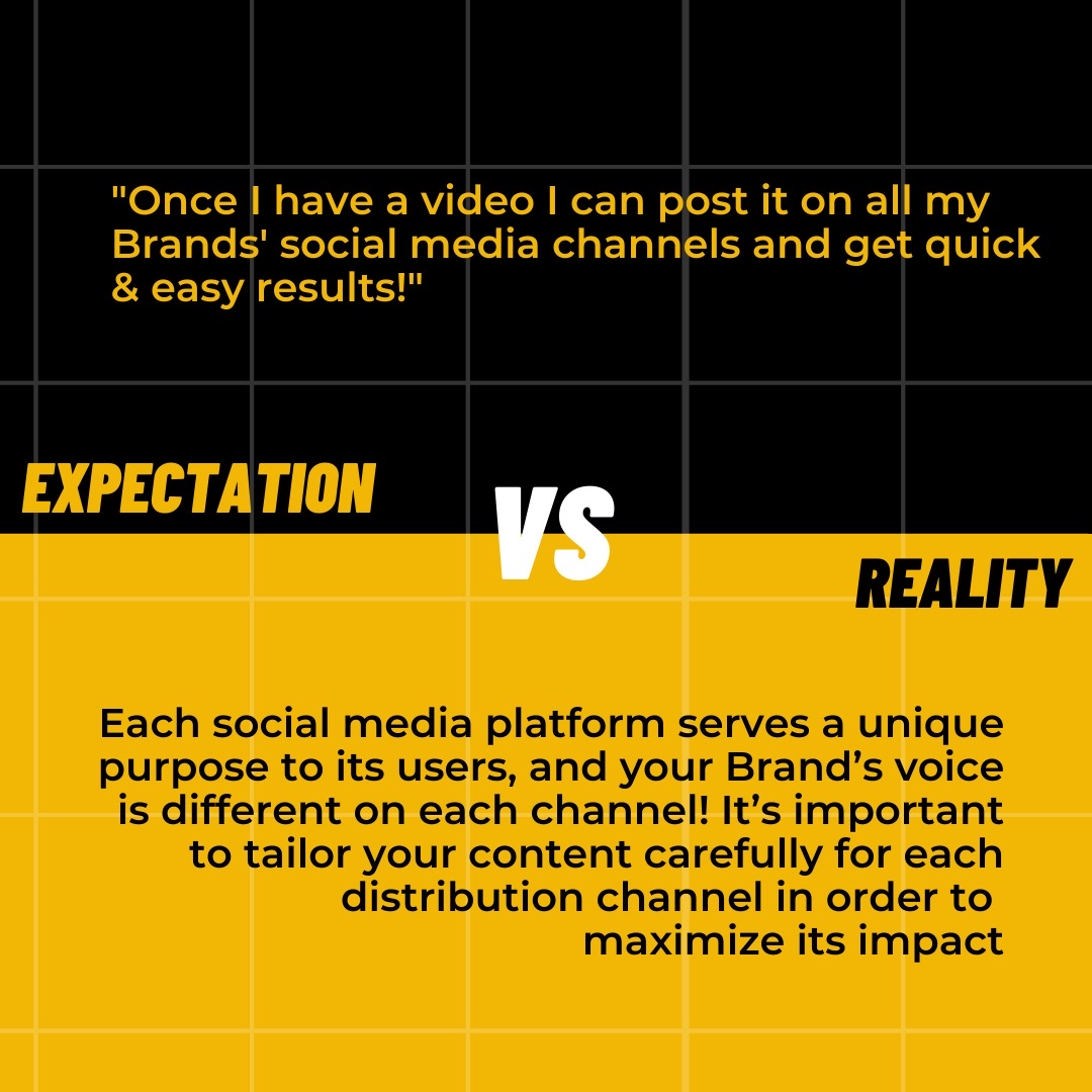522productions's tweet photo. There is an expectation to the world of #Video content creation, however, that’s not the reality! We took some of the most common expectations and showed the reality to them! Follow us to learn more about Video Marketing!
#Call522 #Videomarketing #videomarketingagency https://t.co/vU73uM66S5
